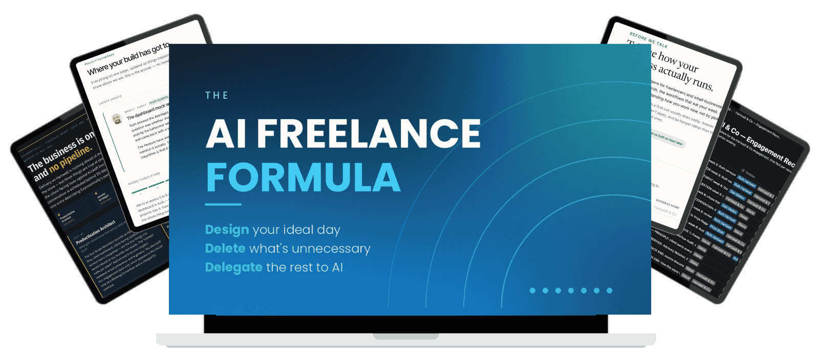 AI Freelance Formula — 6 modules and 3 bonuses