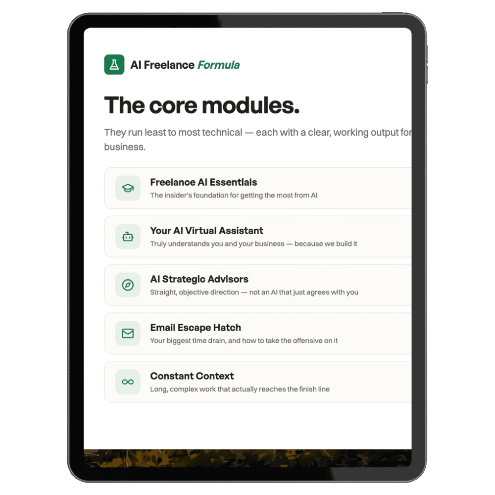 M1 — Freelance AI Essentials