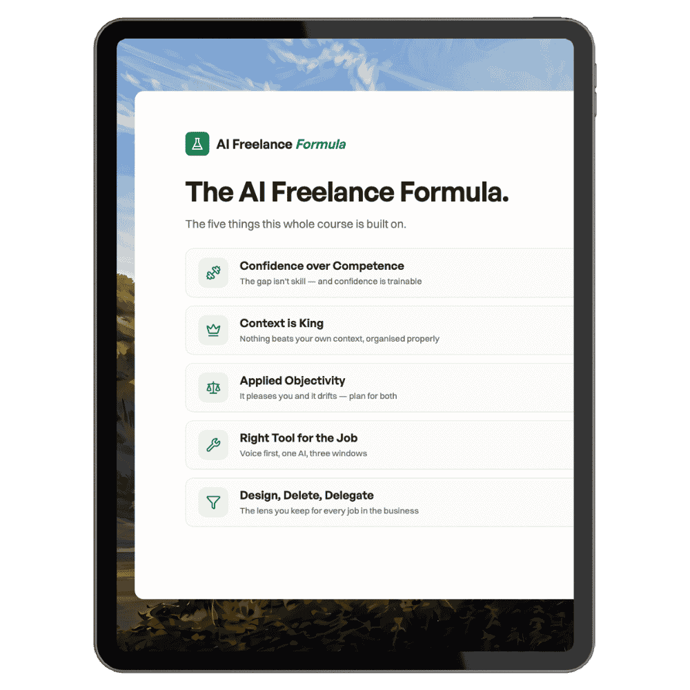 M1 — Freelance AI Essentials