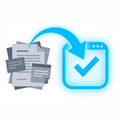 Admin, follow-up, first drafts and status updates handed off to a system you designed
